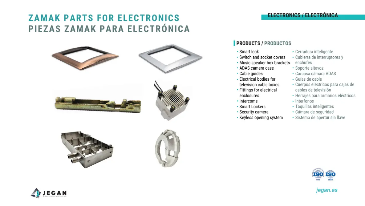 zamak electronic parts jegan