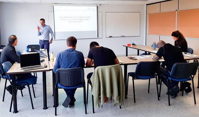 JEGAN S.A.L. strengthens the training of its employees on steels and heat and surface treatments in the manufacture of zamak injection moulds.