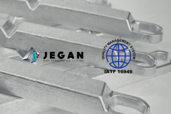 Jegan renews its IATF 16949 certification for the 21st consecutive year